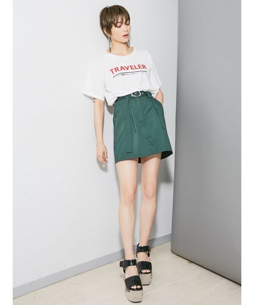 EMODA(エモダ)の「リングベルトスカート(スカート・レディース・ブラック/グリーン/その他・SMALL/MEDIUM)」の15枚目の写真