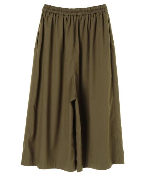 YECCA VECCA(イェッカヴェッカ)の「スカート風ラップパンツ(その他パンツ・レディース・カーキ/ブラック/キャメル・FREE)」の14枚目の写真