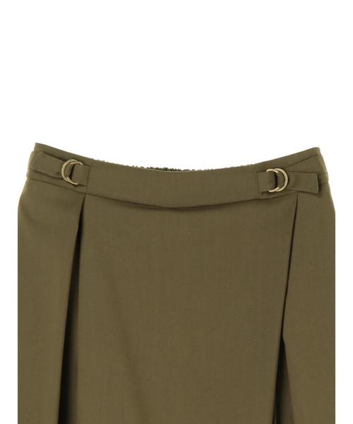 YECCA VECCA(イェッカヴェッカ)の「スカート風ラップパンツ(その他パンツ・レディース・カーキ/ブラック/キャメル・FREE)」の15枚目の写真