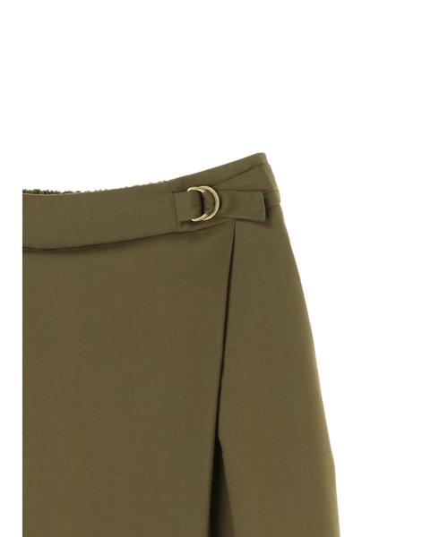 YECCA VECCA(イェッカヴェッカ)の「スカート風ラップパンツ(その他パンツ・レディース・カーキ/ブラック/キャメル・FREE)」の18枚目の写真