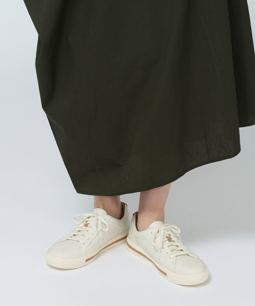 Clarks(クラークス)の「Un Maui Lace / アンマウイレース (ホワイトレザー)(スニーカー・レディース・ホワイト・4/6/5/5.5/4.5/3.5/3)」の19枚目の写真