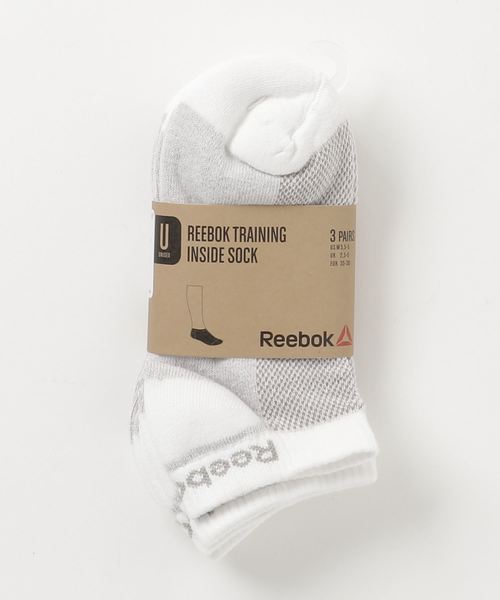Reebok（リーボック）の「アクティブ ユニセックス3Pソックス /（ソックス/靴下・メンズ・ホワイト/ブラック/ブラック×グレー/グリーン系その他・22.0～24.0cm/24.0～26.0cm/27.0～29.0cm/30/32）」の8枚目の写真