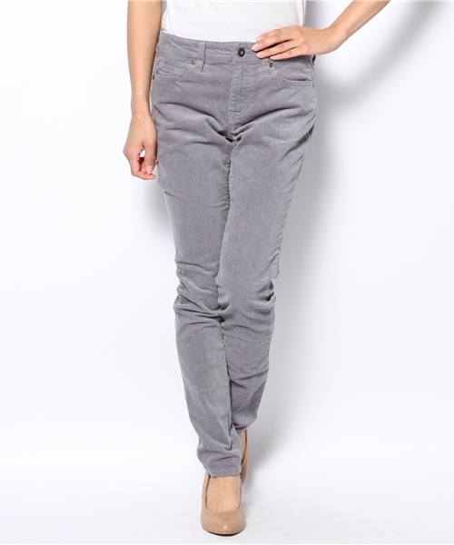 GLOBAL WORK（グローバルワーク）の「【GLOBALWORK】コーデュロイスキニー/531627（その他パンツ・レディース・ホワイト/グレー/ブルー/ネイビー・SMALL/MEDIUM/LARGE/X-LARGE）」の3枚目の写真