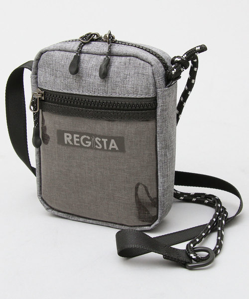 REGiSTA(レジスタ)の「【REGiSTA/レジスタ】 クリアポケット 縦型 ミニショルダーバッグ / ヘザーカラーPVC(ショルダーバッグ・メンズ・ブラック/ブラウン/グレー・FREE)」の11枚目の写真
