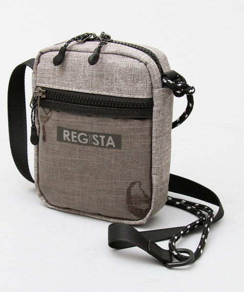 REGiSTA(レジスタ)の「【REGiSTA/レジスタ】 クリアポケット 縦型 ミニショルダーバッグ / ヘザーカラーPVC(ショルダーバッグ・メンズ・ブラック/ブラウン/グレー・FREE)」の12枚目の写真