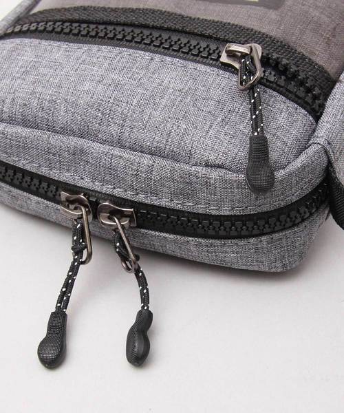 REGiSTA(レジスタ)の「【REGiSTA/レジスタ】 クリアポケット 縦型 ミニショルダーバッグ / ヘザーカラーPVC(ショルダーバッグ・メンズ・ブラック/ブラウン/グレー・FREE)」の17枚目の写真