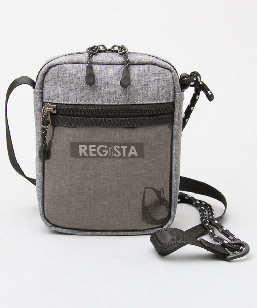 REGiSTA(レジスタ)の「【REGiSTA/レジスタ】 クリアポケット 縦型 ミニショルダーバッグ / ヘザーカラーPVC(ショルダーバッグ・メンズ・ブラック/ブラウン/グレー・FREE)」の20枚目の写真