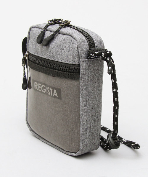 REGiSTA(レジスタ)の「【REGiSTA/レジスタ】 クリアポケット 縦型 ミニショルダーバッグ / ヘザーカラーPVC(ショルダーバッグ・メンズ・ブラック/ブラウン/グレー・FREE)」の21枚目の写真