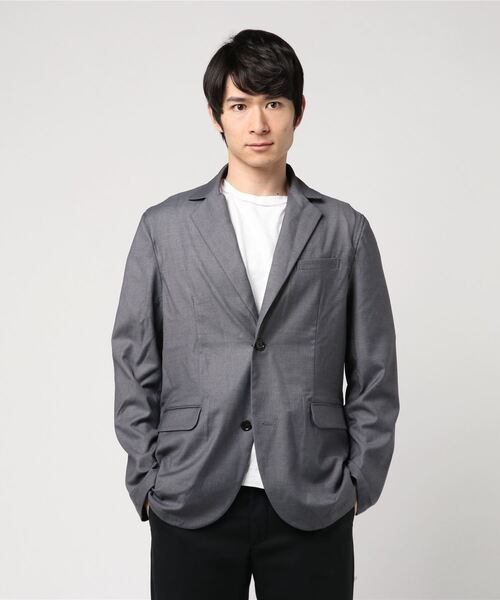 styles(スタイルス)の「【STYLES】 2B TAILOR JACKET 12-11341(ブルゾン・メンズ・グレー/ネイビー・SMALL/MEDIUM/LARGE)」の2枚目の写真
