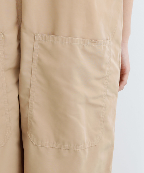 MERLOT（メルロー）の「ミリタリーサロペット2746（サロペット/オーバーオール・レディース・ブラック/ベージュ/カーキ・FREE）」の5枚目の写真