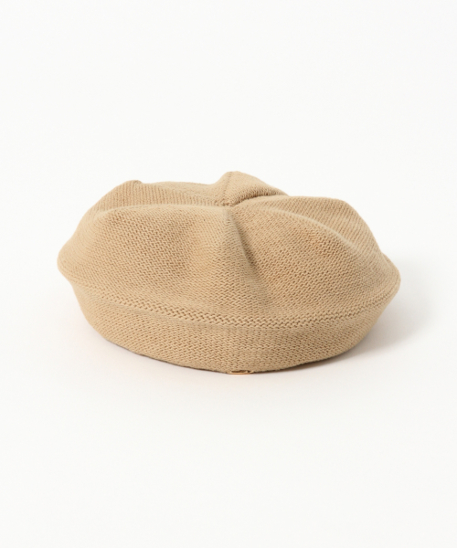 Heather（ヘザー）の「コットンベレー　831147（ハンチング/ベレー帽・レディース・ブラック/ベージュ・ONE SIZE）」の8枚目の写真