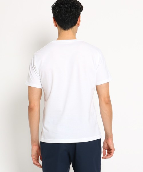 adabat(アダバット)の「【吸水速乾】【UVカット】サルーキデザインTシャツ メンズ(Tシャツ/カットソー・メンズ・ホワイト/ネイビー・46/48/50)」の5枚目の写真