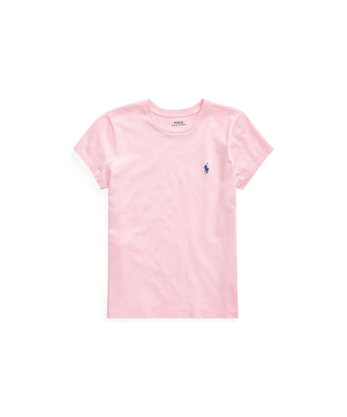 POLO RALPH LAUREN（ポロ ラルフ ローレン）の「コットン クルーネック Tシャツ（Tシャツ/カットソー・レディース・ピンク・LARGE/X-LARGE/X-SMALL/SMALL/MEDIUM）」の8枚目の写真