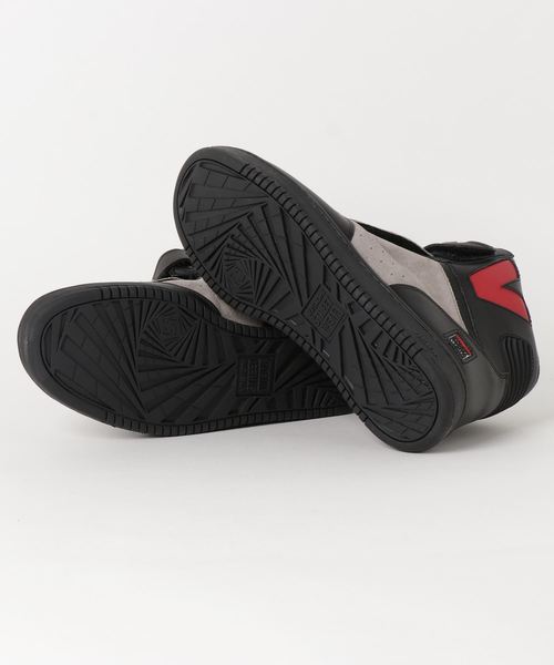 VISION STREET WEAR（ヴィジョンストリートウェア）の「ハイカットスニーカ VISION VSW-7300（スニーカー・メンズ・ブラック×グレー/ブラック×パープル・27.0cm）」の3枚目の写真