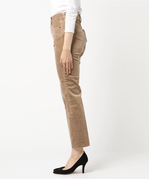 fireservice（ファイヤーサービス）の「【Fire Service/ファイヤーサービス】スリムストレートコーデュロイストレッチ（その他パンツ・レディース・ベージュ・23/24/25/26）」の2枚目の写真