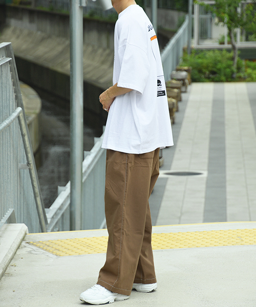 kutir（クティール）の「ステッチワイドパンツ【セットアップ着用可】（その他パンツ・メンズ・ライトブルー/ブラック/ダークブラウン・MEDIUM/LARGE）」の16枚目の写真