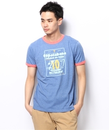 coen | CopacabanaリンガーTシャツ(Tシャツ/カットソー)