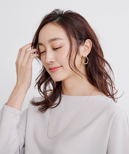 UR'S(ユアーズ)の「リングピアス(ピアス(両耳用)・レディース・シルバー/ゴールド・FREE)」の9枚目の写真