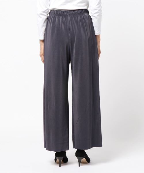 coca（coca）（コカ）の「ワイドリブパンツ（その他パンツ・レディース・パープル/ブラウン・ONE SIZE）」の4枚目の写真