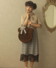 Swankiss�i�X�����L�X�j�́uMG love teddy BAG�i�g�[�g�o�b�O�j�v