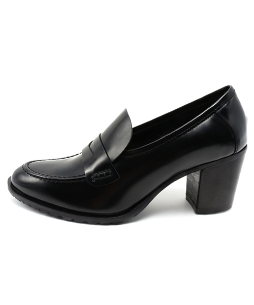 Ray BEAMS（レイビームス）の「FABIO RUSCONI / ヒール コイン ローファー（その他シューズ・レディース・ダークブラウン/ブラック・35.5/39/37/38/36.5/37.5/38.5/36）」の5枚目の写真