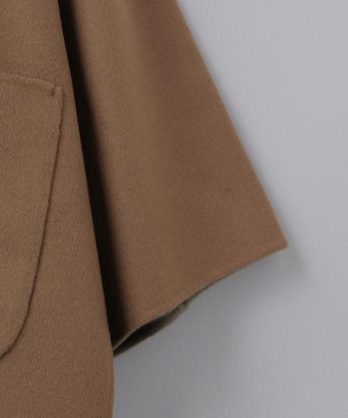 6（ロク）の「＜6(ROKU)＞REVER HOODED PULLOVER COAT/コート