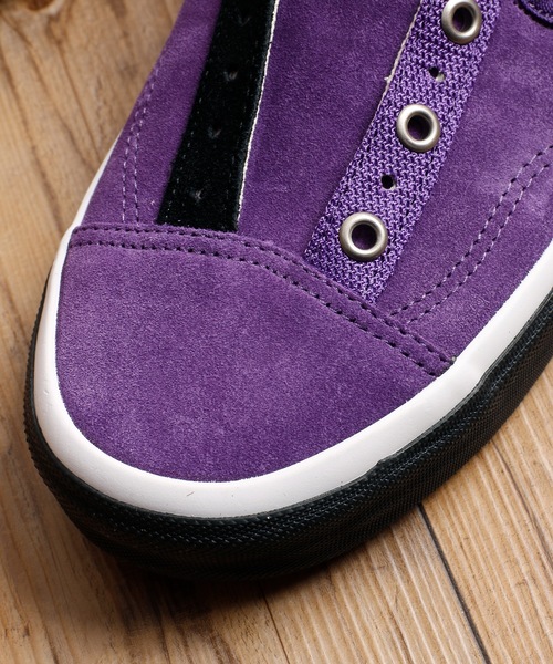 VANS(バンズ)の「VANS /ヴァンズ SLIP-ON CAP スリッポン キャップ スニーカー VA0A3WM5TU(スニーカー・メンズ・ホワイト×ブラック/バイオレット/ネイビー・26cm/26.5cm/27cm/27.5cm/28cm)」の5枚目の写真