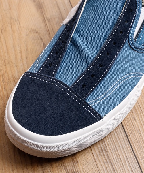 VANS(バンズ)の「VANS /ヴァンズ SLIP-ON CAP スリッポン キャップ スニーカー VA0A3WM5TU(スニーカー・メンズ・ホワイト×ブラック/バイオレット/ネイビー・26cm/26.5cm/27cm/27.5cm/28cm)」の12枚目の写真
