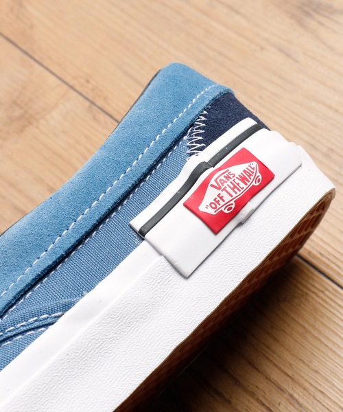 VANS(バンズ)の「VANS /ヴァンズ SLIP-ON CAP スリッポン キャップ スニーカー VA0A3WM5TU(スニーカー・メンズ・ホワイト×ブラック/バイオレット/ネイビー・26cm/26.5cm/27cm/27.5cm/28cm)」の15枚目の写真