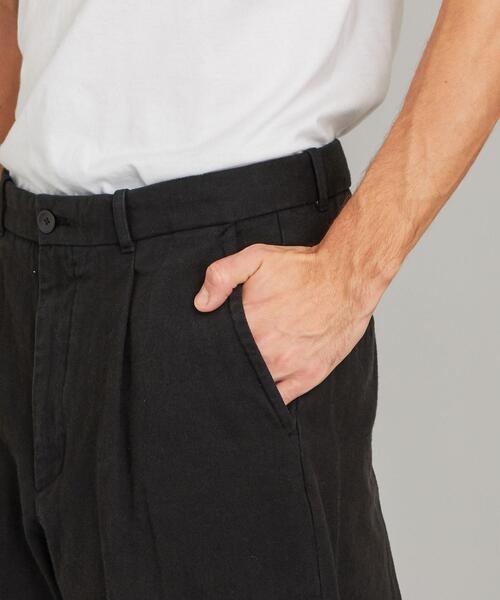 Steven Alan（スティーブンアラン）の「＜Steven Alan＞ ORGANIC SUPER BAGGY TAPERED-JUST/パンツ（その他パンツ・メンズ・ブラック/グレー/ナチュラル・XL/L/M/S）」の9枚目の写真