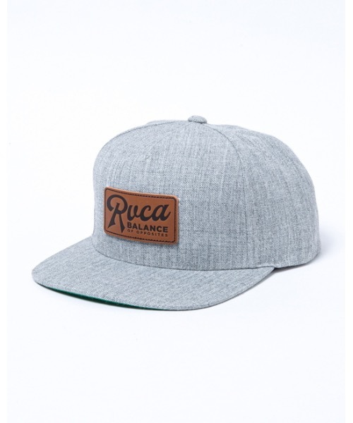 RVCA(ルーカ)の「RVCA メンズ STROKES SNAPBACK キャップ/ルーカ ロゴ(キャップ・メンズ・ネイビー/ヘザーグレー/ワインレッド・FREE)」の2枚目の写真