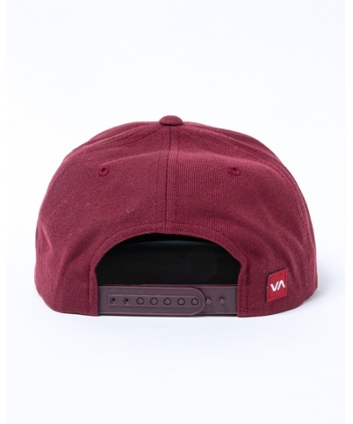 RVCA(ルーカ)の「RVCA メンズ STROKES SNAPBACK キャップ/ルーカ ロゴ(キャップ・メンズ・ネイビー/ヘザーグレー/ワインレッド・FREE)」の6枚目の写真