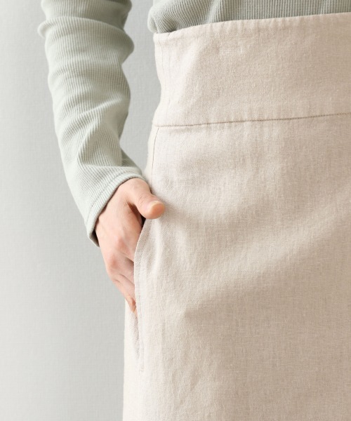 LOWRYS FARM(ローリーズファーム)の「エコR/Lラップスカート 869279(スカート・レディース・チャコールグレー/ブラウン/アイボリー/ライトブラウン・FREE)」の19枚目の写真