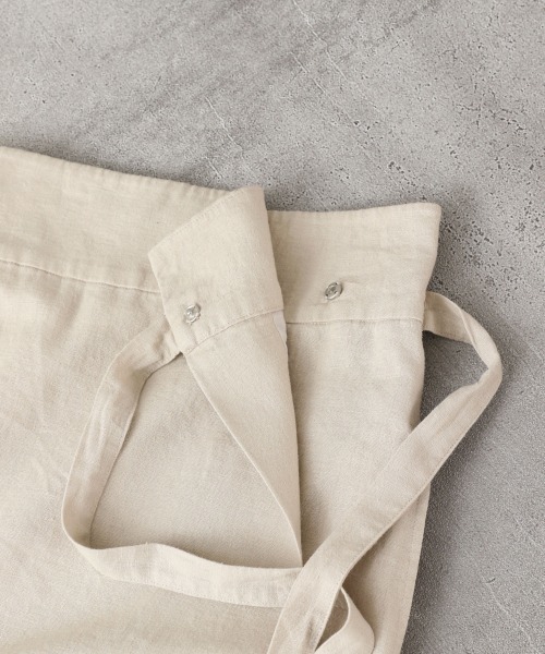 LOWRYS FARM(ローリーズファーム)の「エコR/Lラップスカート 869279(スカート・レディース・チャコールグレー/ブラウン/アイボリー/ライトブラウン・FREE)」の8枚目の写真