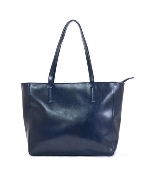 GUSCIO(グッシオ)の「【グッシオレザー】本革 トートバッグ 通勤通学(ビジネスバッグ・レディース・ブラック/ブラウン系その他/ライトグレー/ネイビー・FREE)」の4枚目の写真
