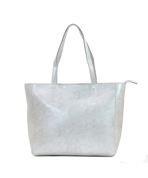 GUSCIO(グッシオ)の「【グッシオレザー】本革 トートバッグ 通勤通学(ビジネスバッグ・レディース・ブラック/ブラウン系その他/ライトグレー/ネイビー・FREE)」の8枚目の写真