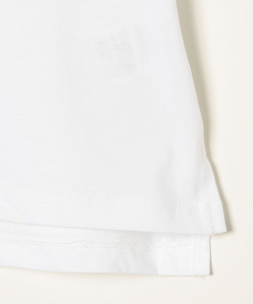 SHIPS any（シップス エニィ）の「SHIPS any× MONMIMI: 別注 プリント Tシャツ（Tシャツ/カットソー・キッズ・ホワイト/ダークグレー・120/130/140/110）」の8枚目の写真