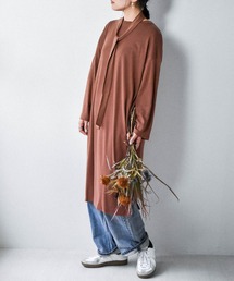 muure | ＊オススメ＊ 共布ベルト付きカットソーワンピース(ワンピース)