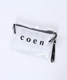 coen（コーエン）の「【一部店舗限定】クリアポーチ付きプレーン