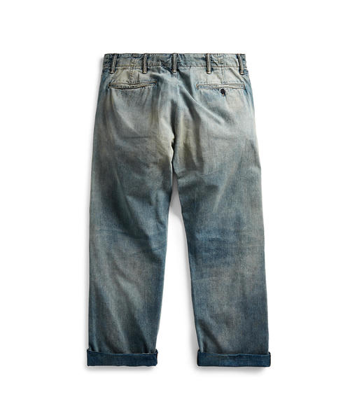 RRL（ダブル アール エル）の「リペアード フィールド ジーンズ 