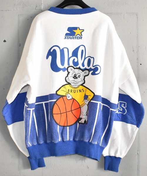 STARTER（スターター）の「【ヴィンテージ古着】STARTER/スターター "UCLA Bruins" クルーネックスウェット（スウェット・メンズ・ホワイト・LARGE）」の2枚目の写真