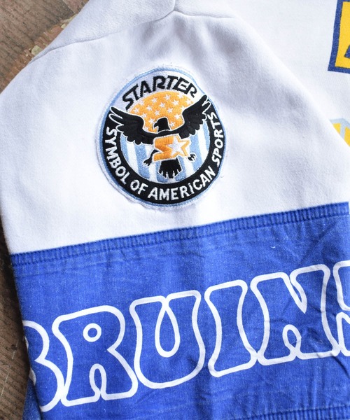 STARTER（スターター）の「【ヴィンテージ古着】STARTER/スターター "UCLA Bruins" クルーネックスウェット（スウェット・メンズ・ホワイト・LARGE）」の4枚目の写真