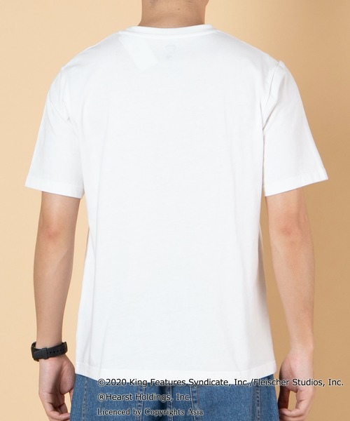 WEGO(ウィゴー)の「∴WEGO/ベティー ブープ(TM) 別注Tシャツ(Tシャツ/カットソー・メンズ・ホワイト/パープル・MEDIUM/LARGE)」の12枚目の写真