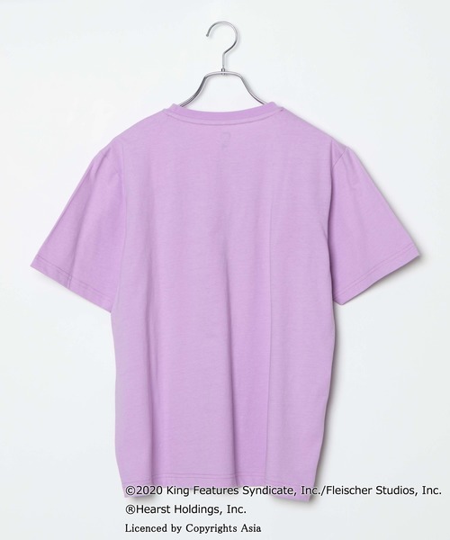 WEGO(ウィゴー)の「∴WEGO/ベティー ブープ(TM) 別注Tシャツ(Tシャツ/カットソー・メンズ・ホワイト/パープル・MEDIUM/LARGE)」の15枚目の写真