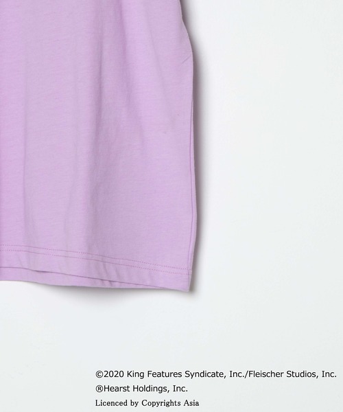 WEGO(ウィゴー)の「∴WEGO/ベティー ブープ(TM) 別注Tシャツ(Tシャツ/カットソー・メンズ・ホワイト/パープル・MEDIUM/LARGE)」の19枚目の写真