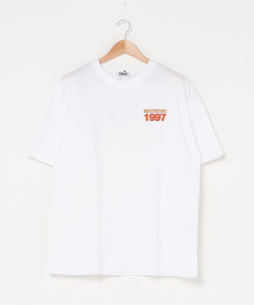 DING（ディング）の「DING/1997Tシャツ（Tシャツ/カットソー・レディース・ホワイト/ブラック/ブルー・FREE）」の13枚目の写真