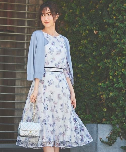 LAISSE PASSE（レッセパッセ）の「レースプリントフレアー