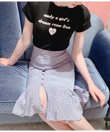 lilLilly | ハートロゴTシャツ(Tシャツ/カットソー)