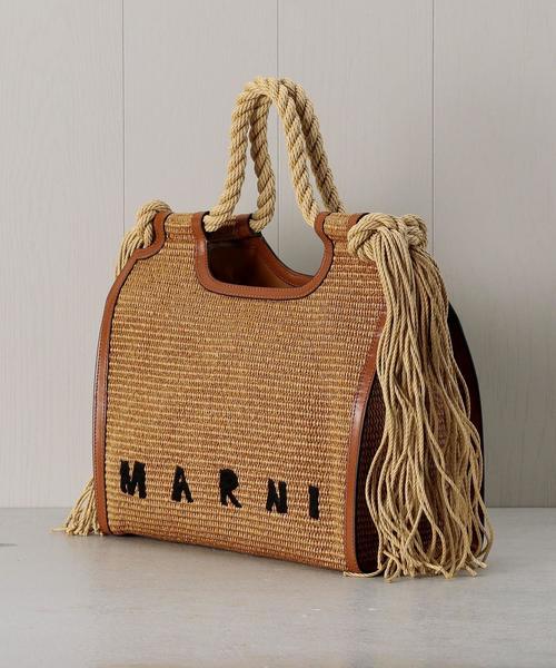 MARNI（マルニ）の「＜MARNI＞MARCEL BAG/バッグ.（ハンドバッグ・レディース・ベージュ・FREE）」の2枚目の写真