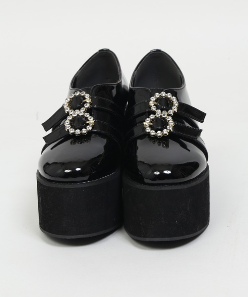 WC(ダブル シー)の「WC/ビジューベルトシューズ(その他シューズ・レディース・ブラック・MEDIUM/LARGE)」の6枚目の写真
